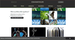 Desktop Screenshot of mandatumlife.fi